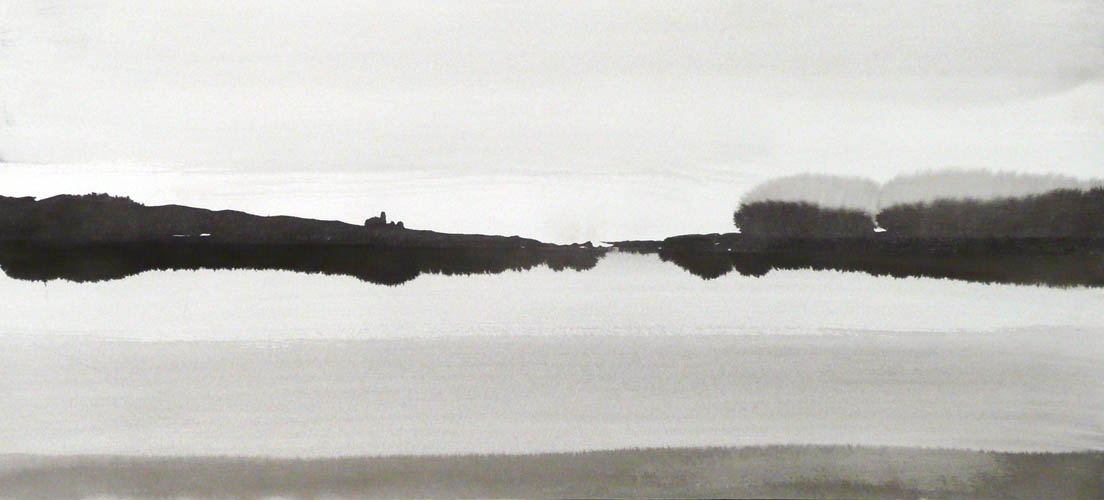 Encre sur papier, 60X27 cm